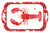 Red Lobster Melamine Tray
