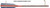 Decorative Wooden Oar Red/White/Blue  - 57" 