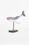 Humpback Whale - Bluish White Resin with Metal Stand- 19.5"