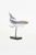 Humpback Whale - Bluish White Resin with Metal Stand- 19.5"
