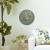 Palm Clock - Bronze Verdigris - 16"