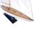 Enterprise Model Yacht 50" H  with Optional Personalized Plaque
