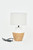 Ceramic and CanvasTable Lamp  - 15.3"