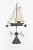 Sailboat Tabletop Weathervane - Wood & Metal - Blue - 21.8"