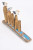 Birds On Pilings - Wood - White & Gray - Set of 2 - 11.2"