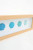 Framed Sea Urchin Wall Décor - Wood & Resin - Small - Pin - Blue & Pink - 6.7"