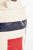 Nautical Flag Doorstop - Red/Cream - Canvas - 8.5"