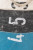 Laundry Bag w/Rope Accents - Canvas - Blue - Cream - Black - 19.7"