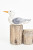 Seagulls On Pilings Coat Hook Rack - Nat/Blue/White - Wood/Metal - 10"