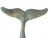 Whale Tail Hooks - Cast Iron Rustic Bronze- Min of  4