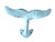 Whale Tail Hooks - Cast Iron Rustic Blue- Min of  4