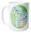Ceramic Mug - Michigan - Set of 4