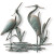 Double Garden Heron Wall Art