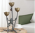 Frog and Flower Trio Candleholder - 19"