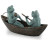 Rowboat Picnic Garden Sculpture - 10"