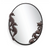 Seahorses and Sea Life Oval Mirror - 26"