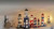 Lighthouse Blue and White - Black Base - Plug-In- Metal 23.2"