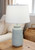 Cottage / Seaside Villa Glaze Pattern Vase Table Lamp - 27"