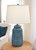 Sea / Seaside Villa Glaze Pattern Vase Table Lamp - 27"