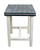 Iron End Table W Rope Inlay - 23"