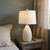 Nude / Sisal Textured Tear Drop Table Lamp - 29"