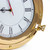 Porthole Clock - Solid Brass  - 15"