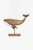 Wooden Whale Sculpture 7.5"