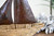 Seagrass Boat with Hand Hammered Metal Sails