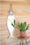Vertical Fish Mirror with Rope Hanger