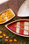 Glazed Ceramic Boat Platters - Set of 2