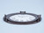 Porthole Clock - Bronzed - Deluxe Class - 24"