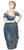 Phoebe Figurehead - Wood - Multi Colors - 13.7"