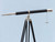 Floor Standing Chrome/Leather Galileo Telescope 65"