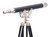 Floor Standing Chrome/Leather Anchormaster Telescope 65"