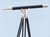 Floor Standing Chrome/Leather Anchormaster Telescope 65"