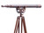 Floor Standing Antique Copper Anchormaster Telescope 65"