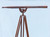 Floor Standing Antique Copper Anchormaster Telescope 65"