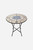 Compass Rose Mosaic Tile Folding Table 