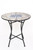 Compass Rose Mosaic Tile Folding Table 