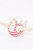 Bather w/ Striped Swimsuit - Paper Mache - XL - Red & White - 20.5"