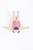 Bather w/ Striped Swimsuit - Paper Mache - Large - Red & White - 13.4"