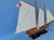 Wooden America's Cup Sailboat