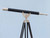 Floor Standing Brushed Nickel With Leather Anchormaster Telescope 65"