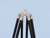 Floor Standing Brushed Nickel With Leather Anchormaster Telescope 65"