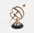 Brass Armillary Sphere on Wood Base