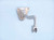 Brushed Nickel  Hanging Ship's Bell- 9"