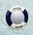 "Welcome Aboard" Life Ring Mirror - Blue and White
