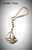 Bronzed and Pearled Flamingo on a Stand