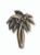 Nautical Cabinet Knobs - Palm Trees - Minimum of 3