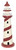 Decorative Wooden Lighthouse - 24"